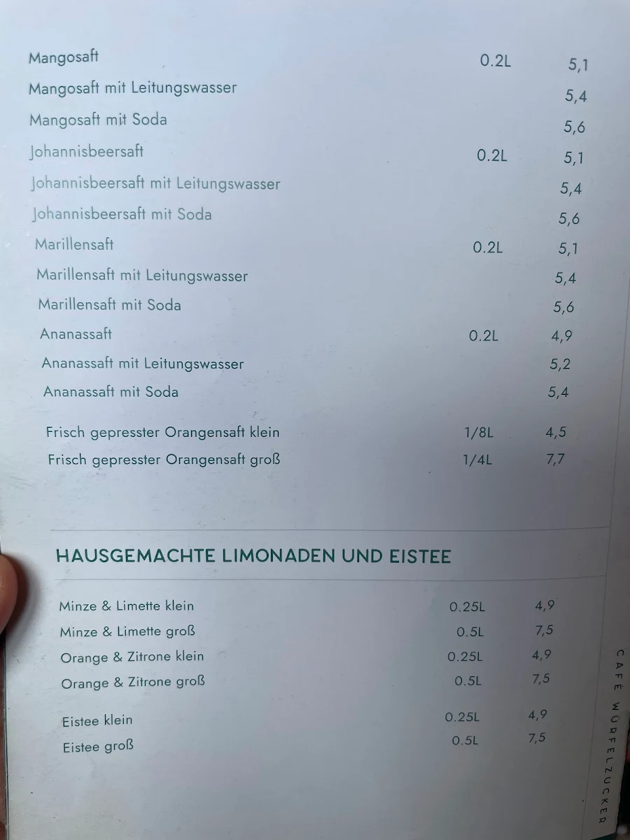 Speisekarte photo 2