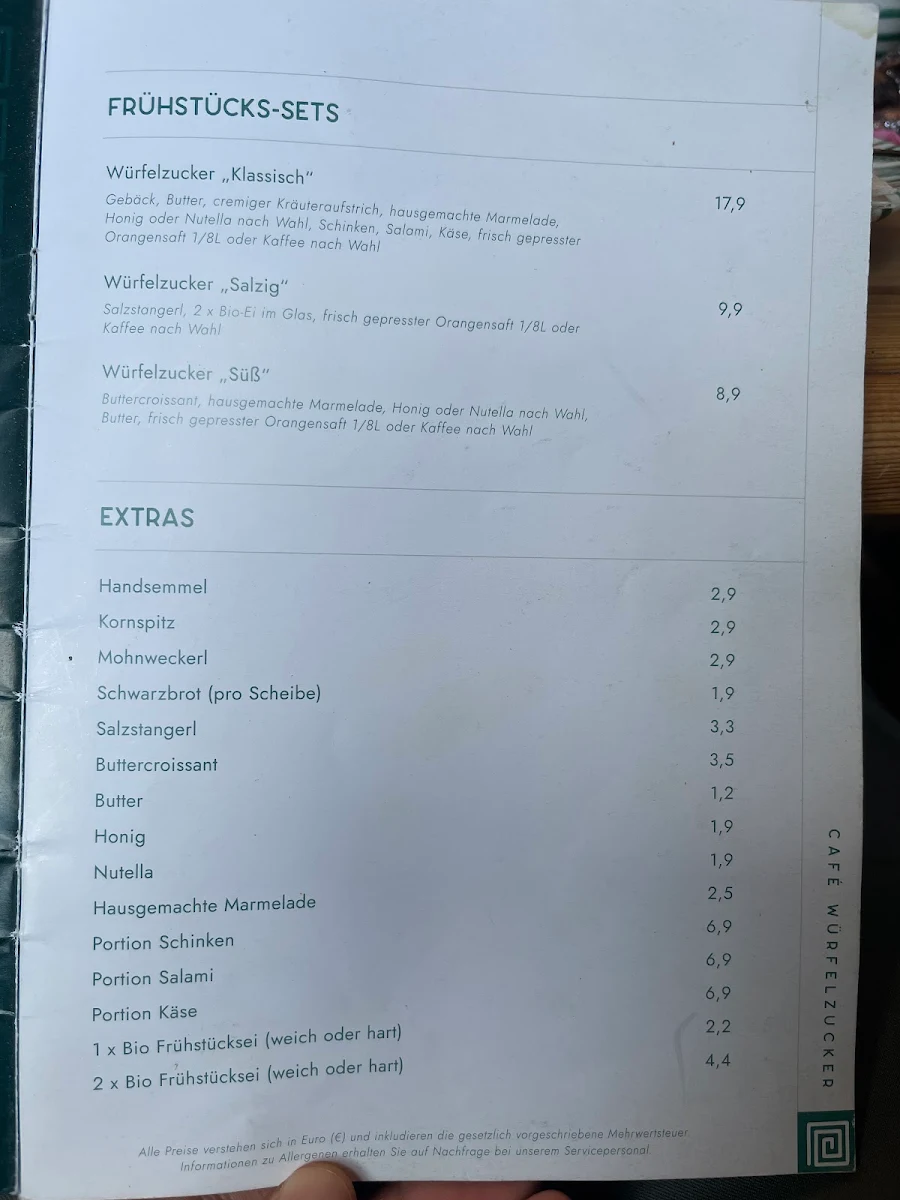 Speisekarte photo 3