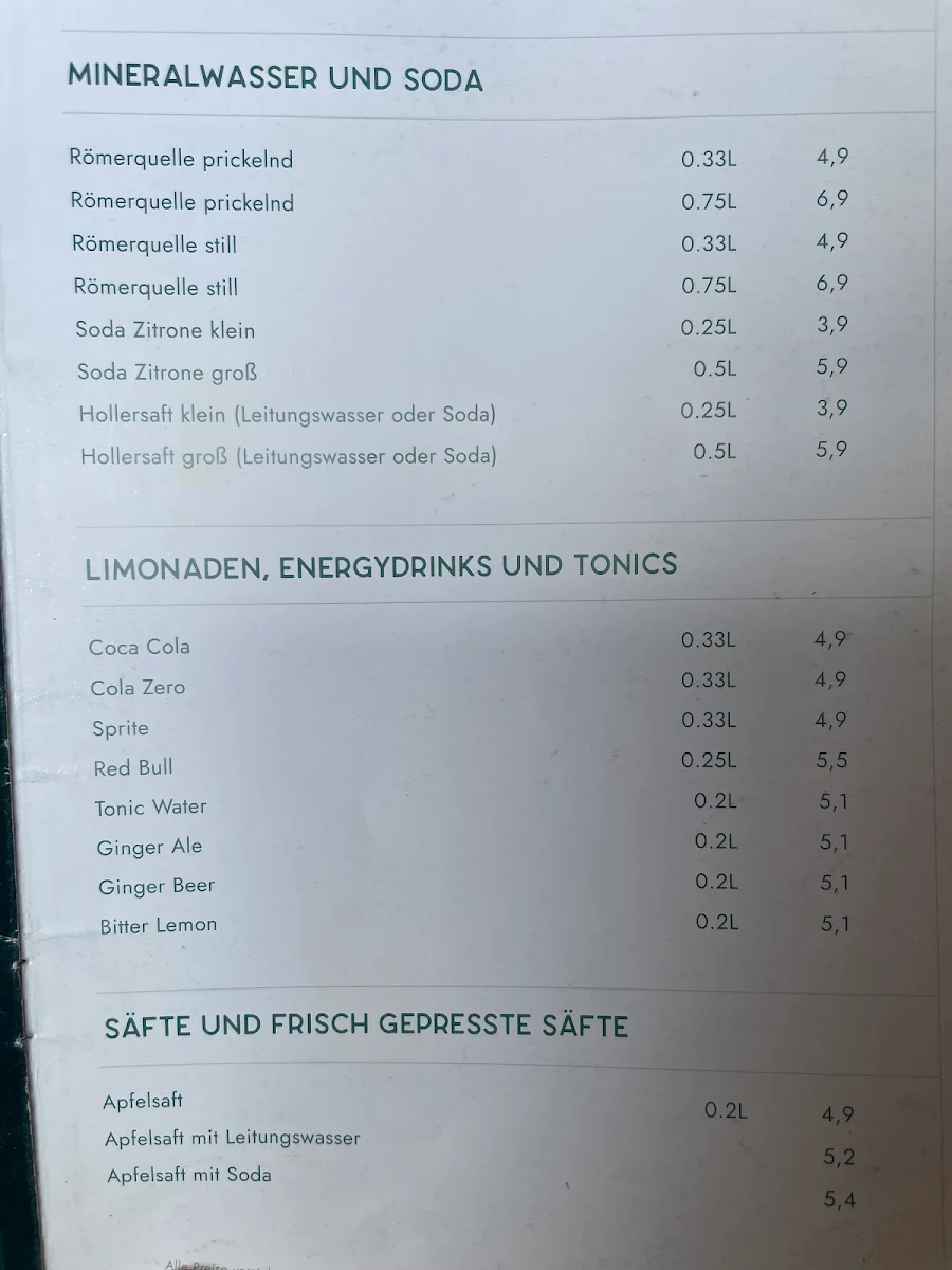 Speisekarte photo 4