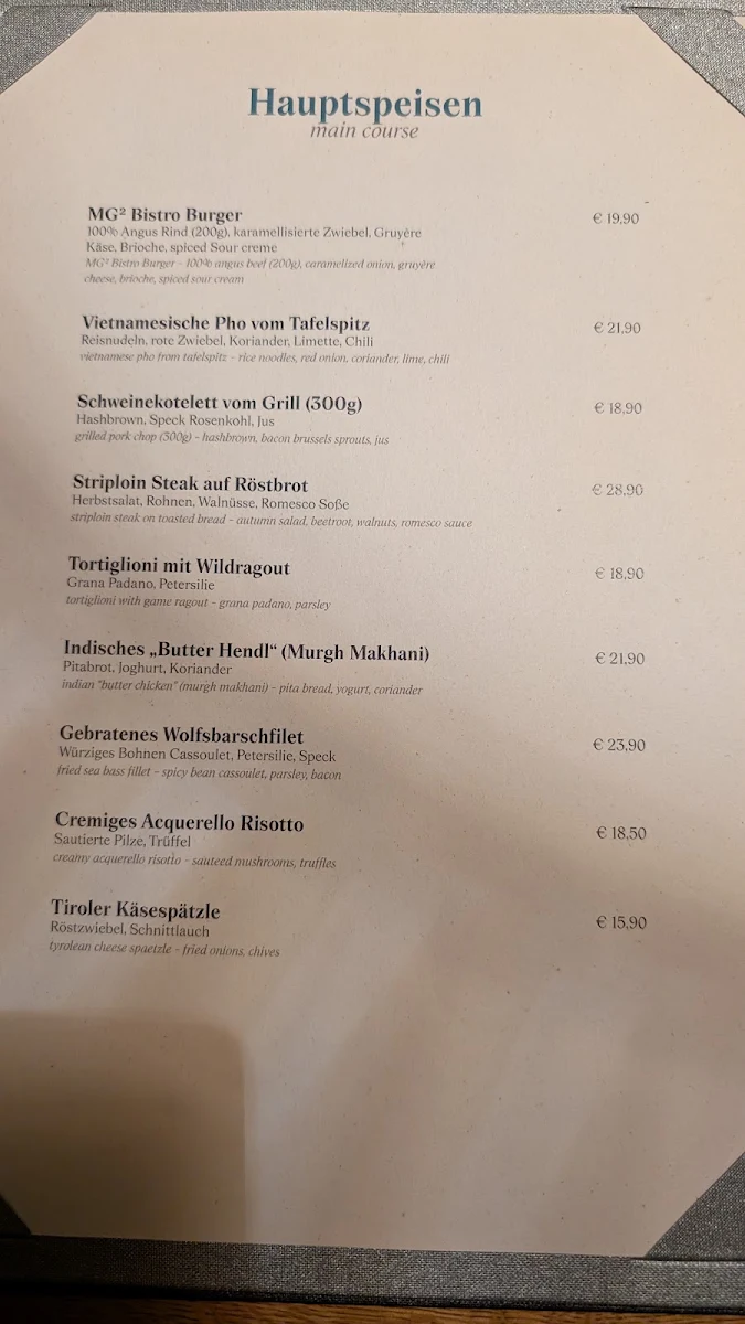 Speisekarte photo 7