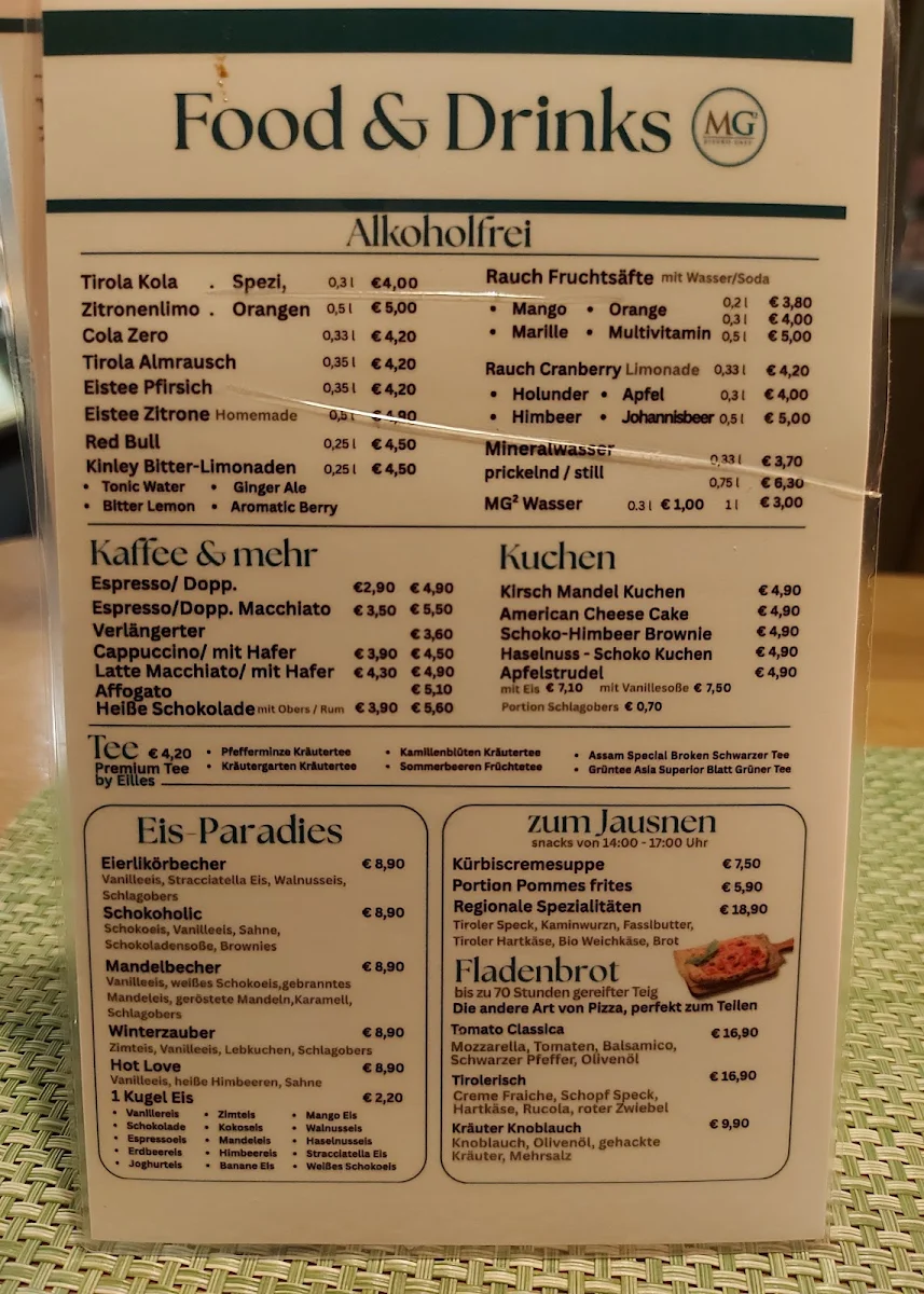 Speisekarte photo 9
