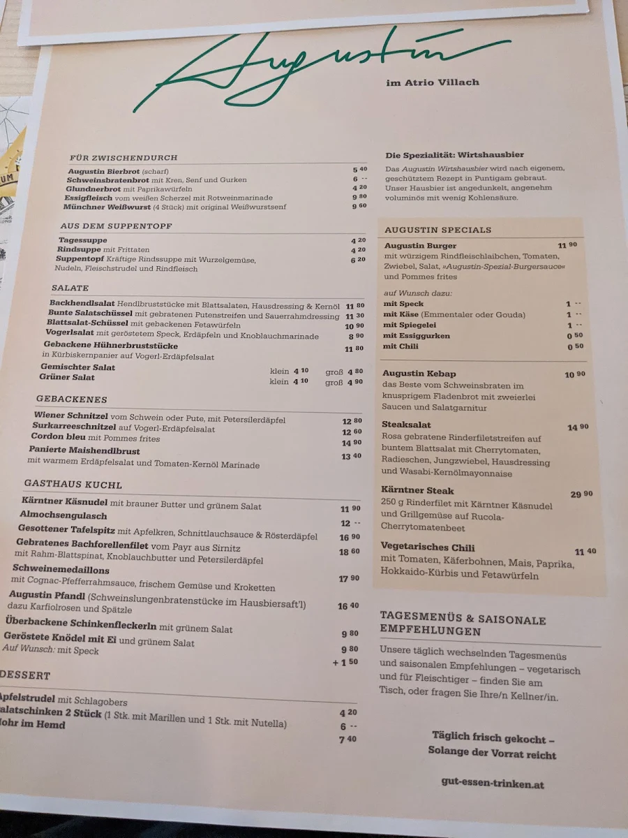 Speisekarte photo 5