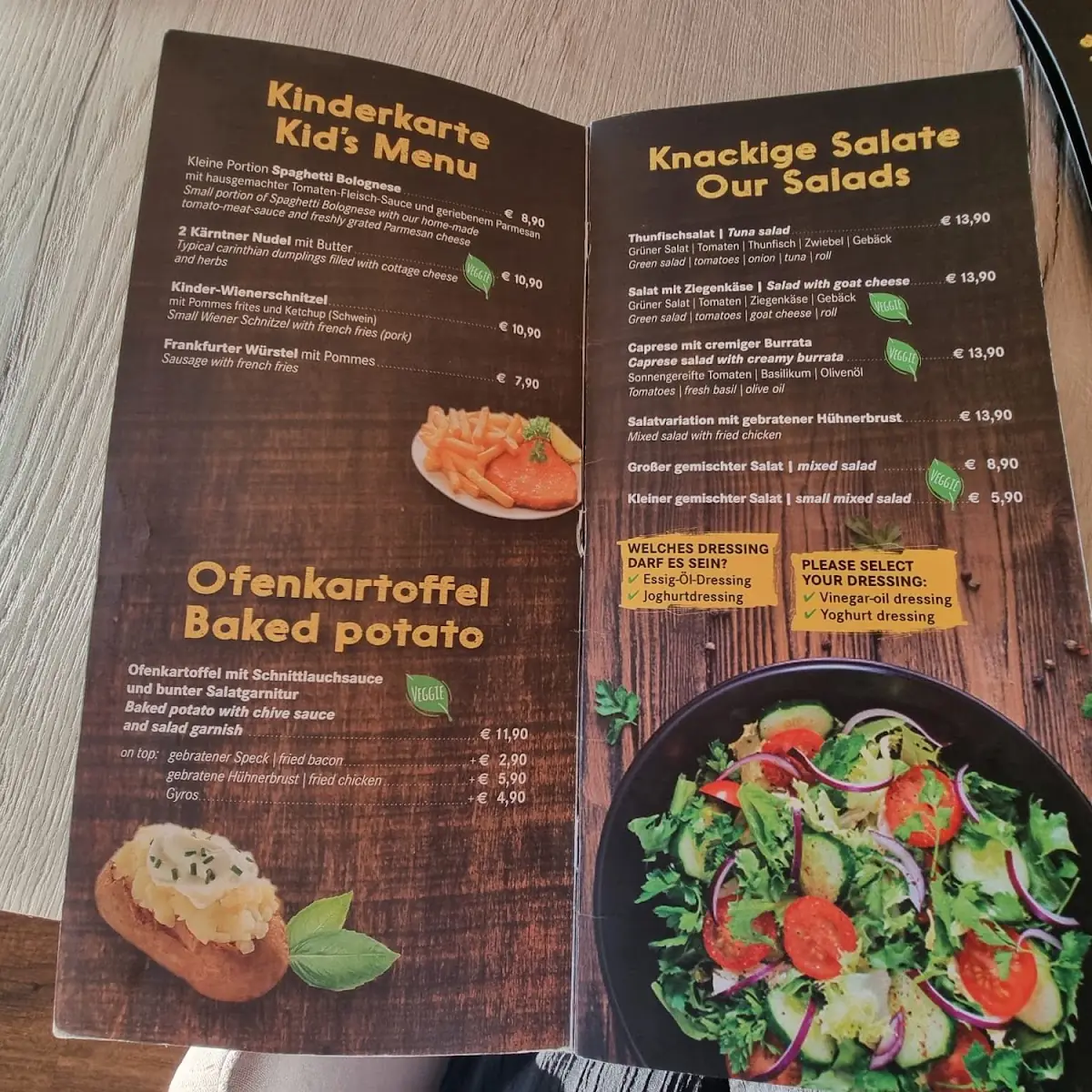 Speisekarte photo 2