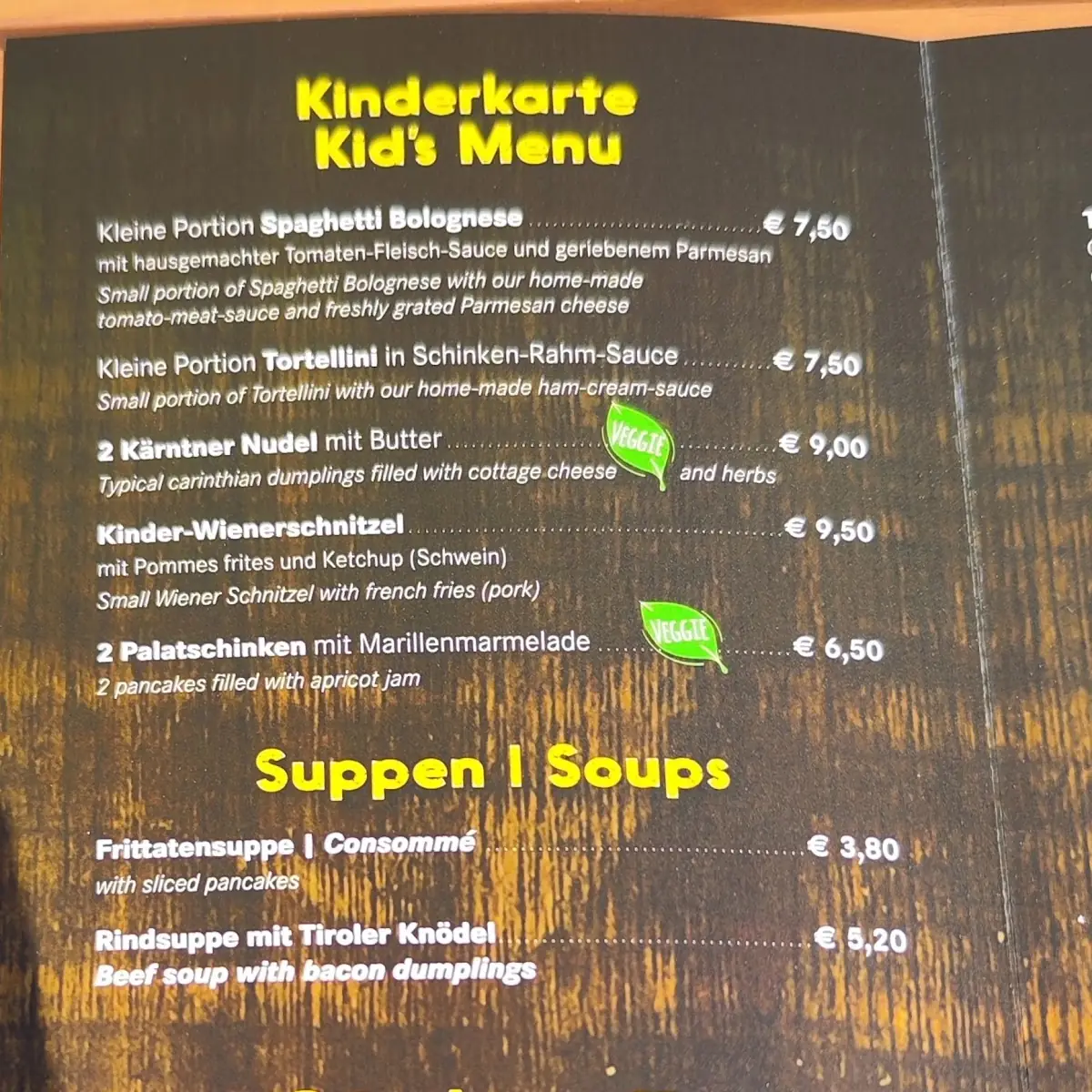 Speisekarte photo 9