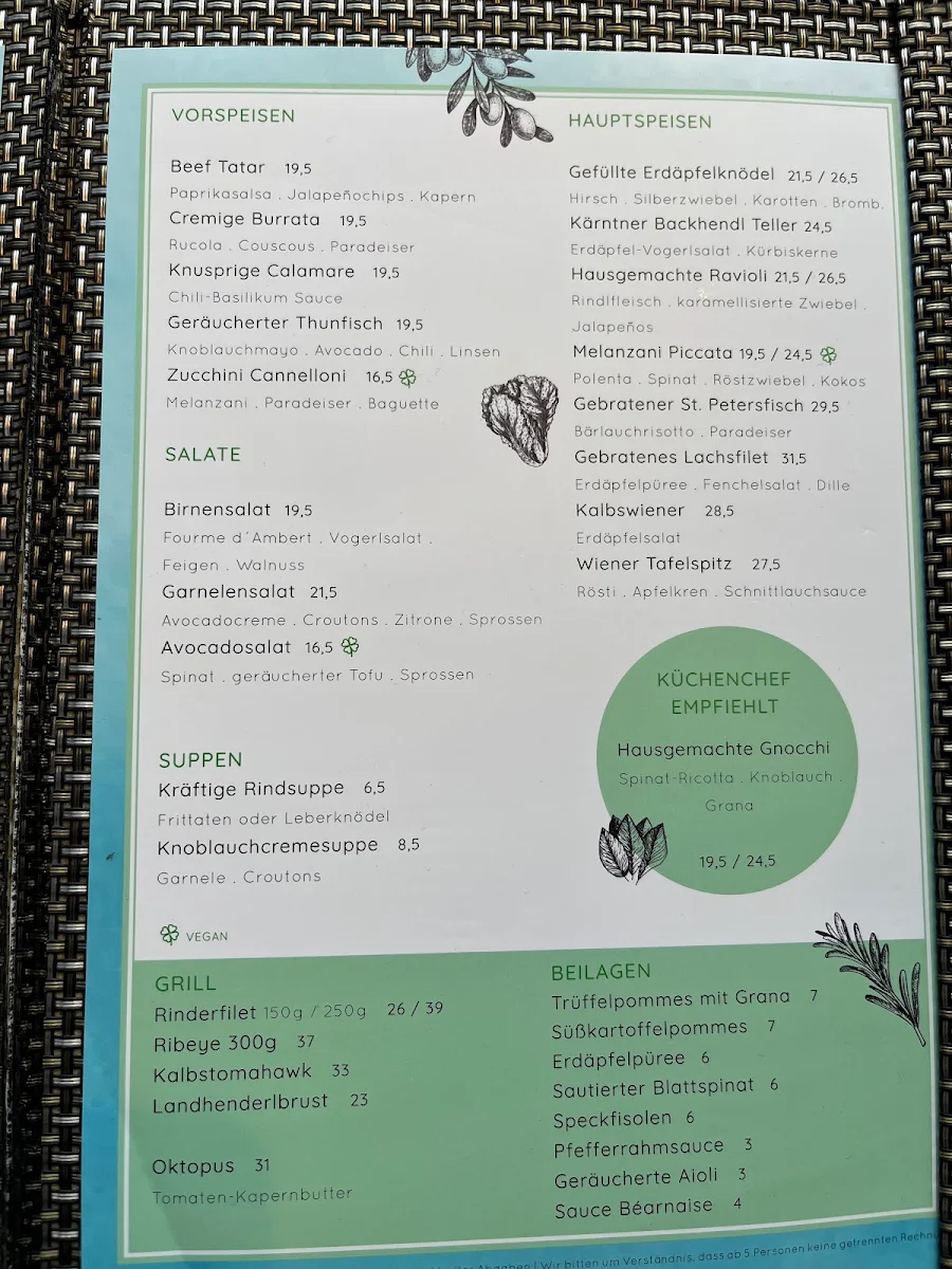 Speisekarte photo 6
