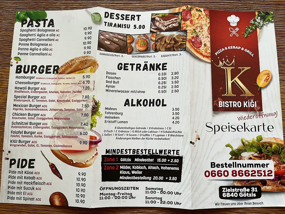 Speisekarte photo 4