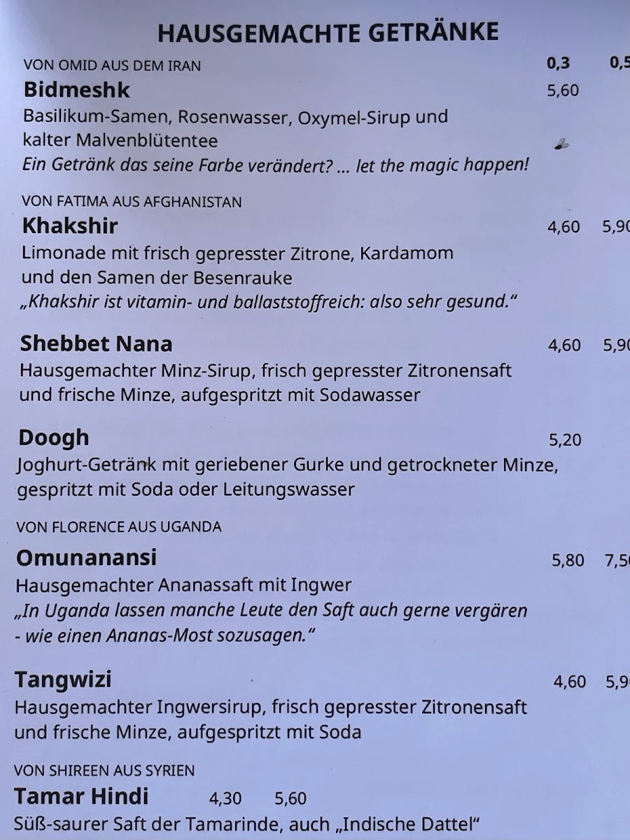 Speisekarte photo 1