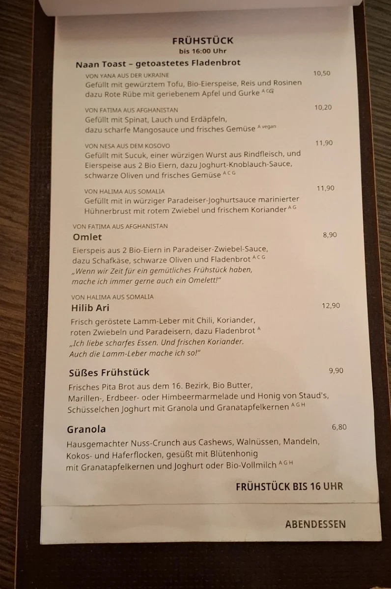Speisekarte photo 2