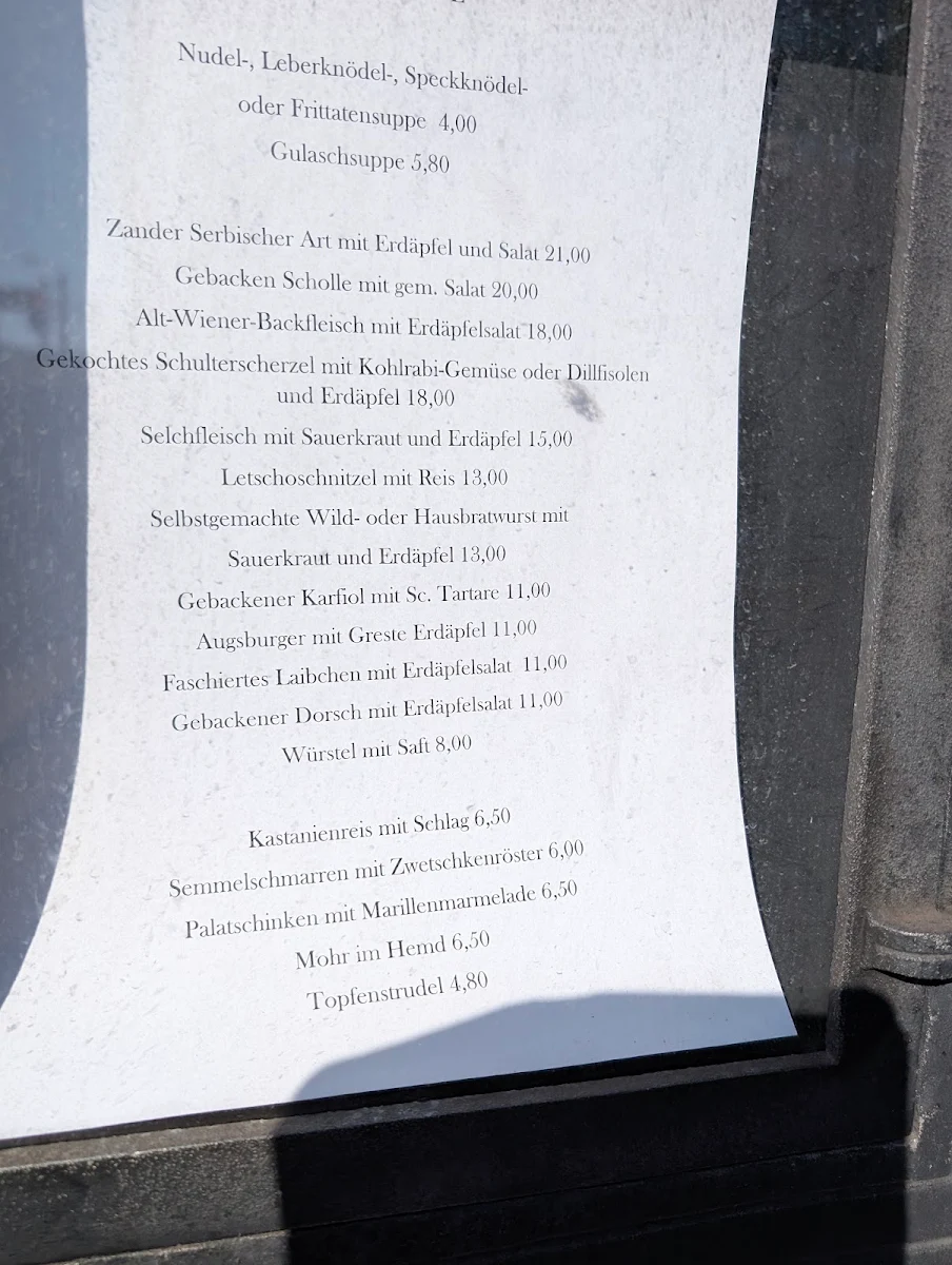 Speisekarte photo 1