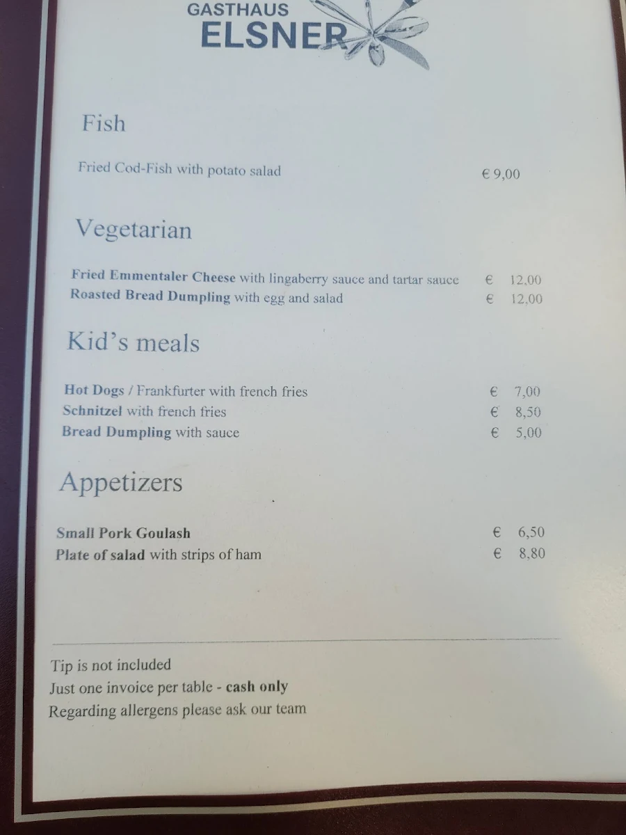Speisekarte photo 8