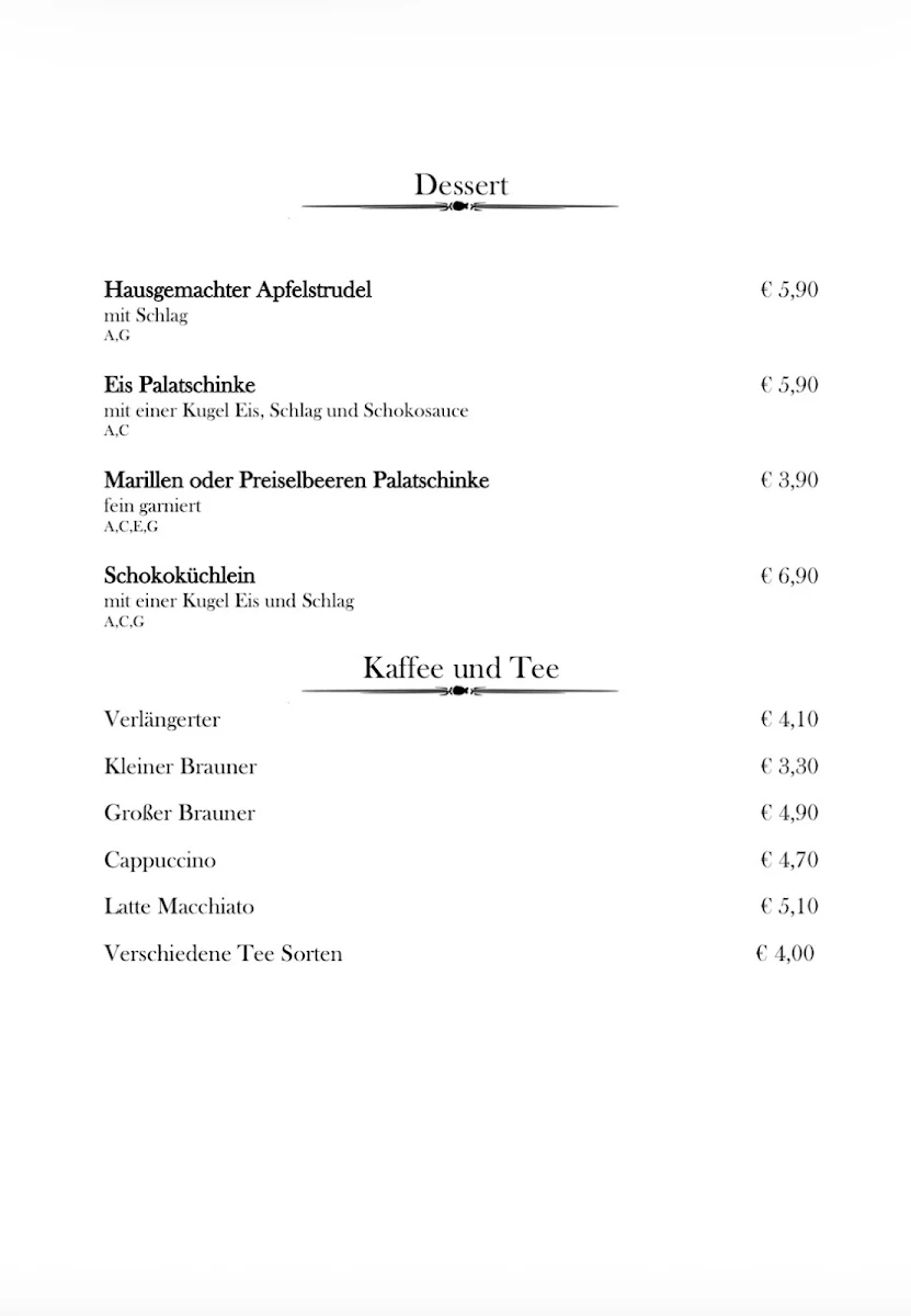 Speisekarte photo 6