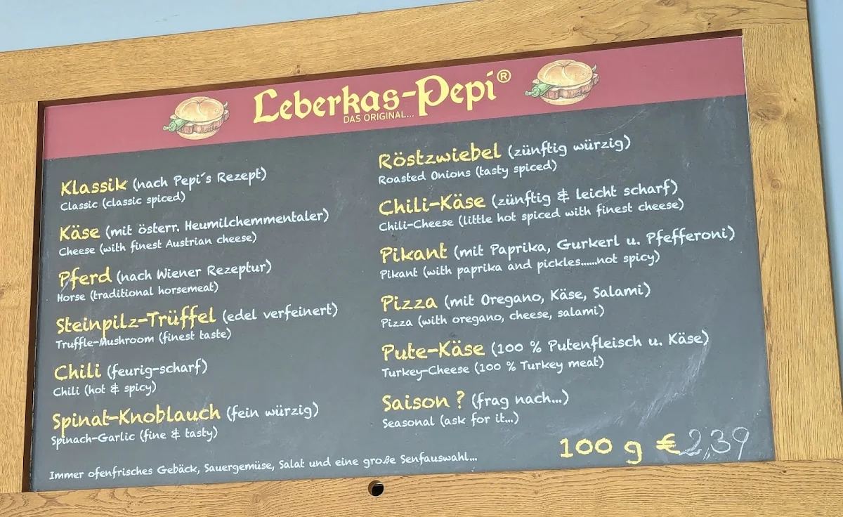Speisekarte photo 5