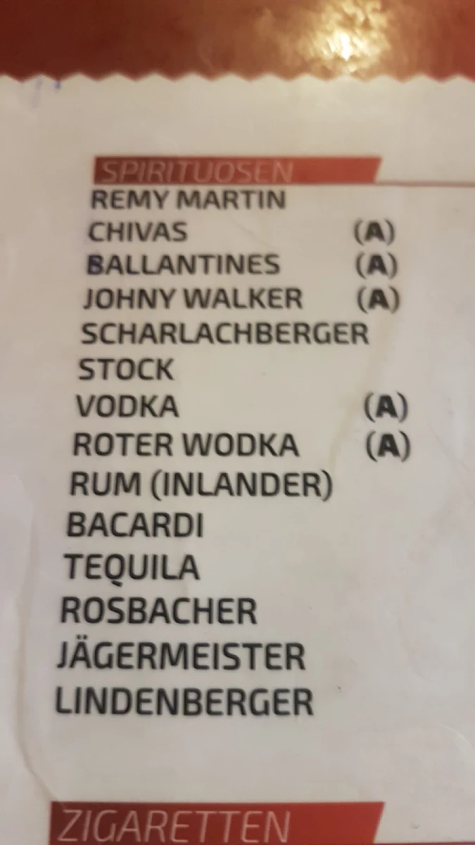 Speisekarte photo 1