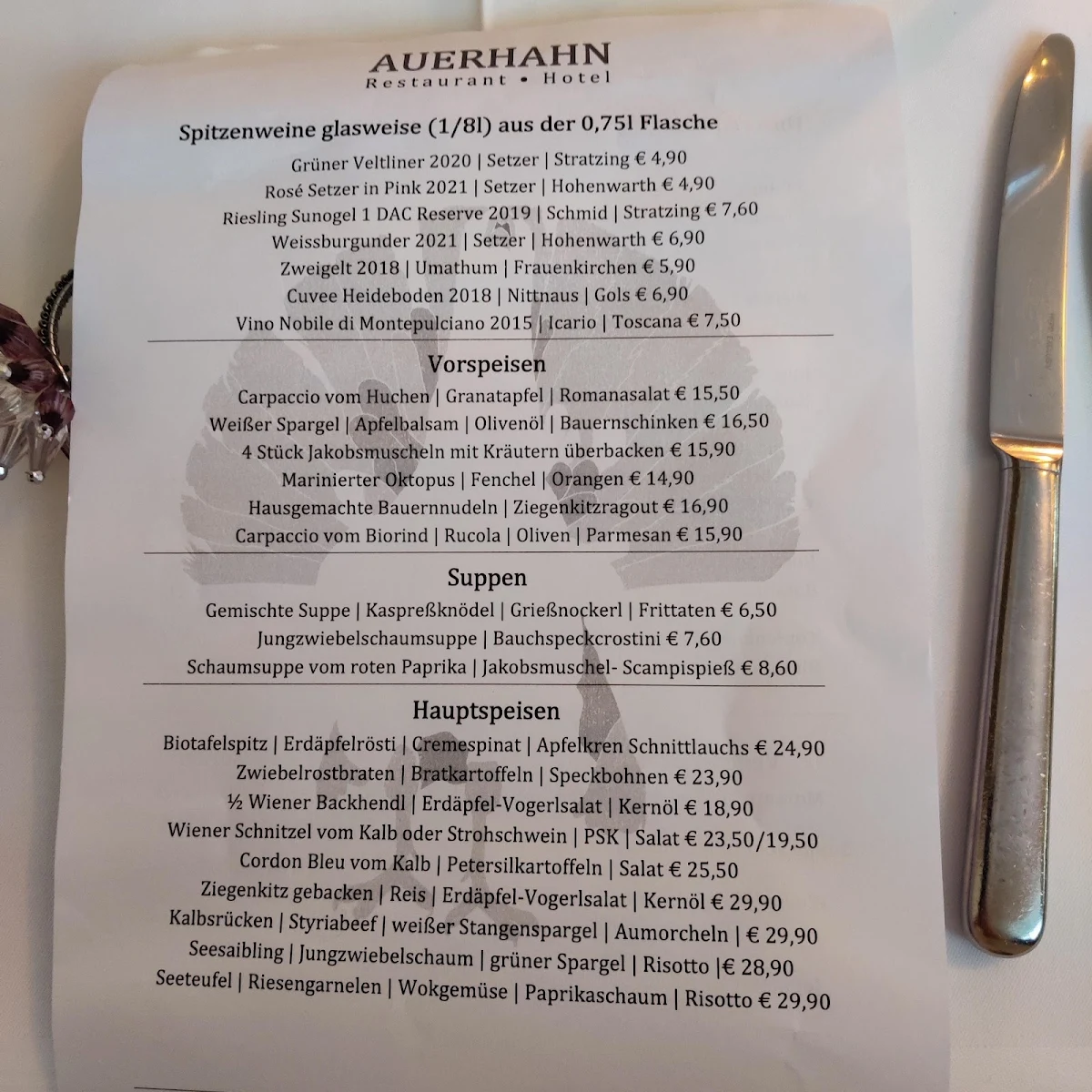 Speisekarte photo 2