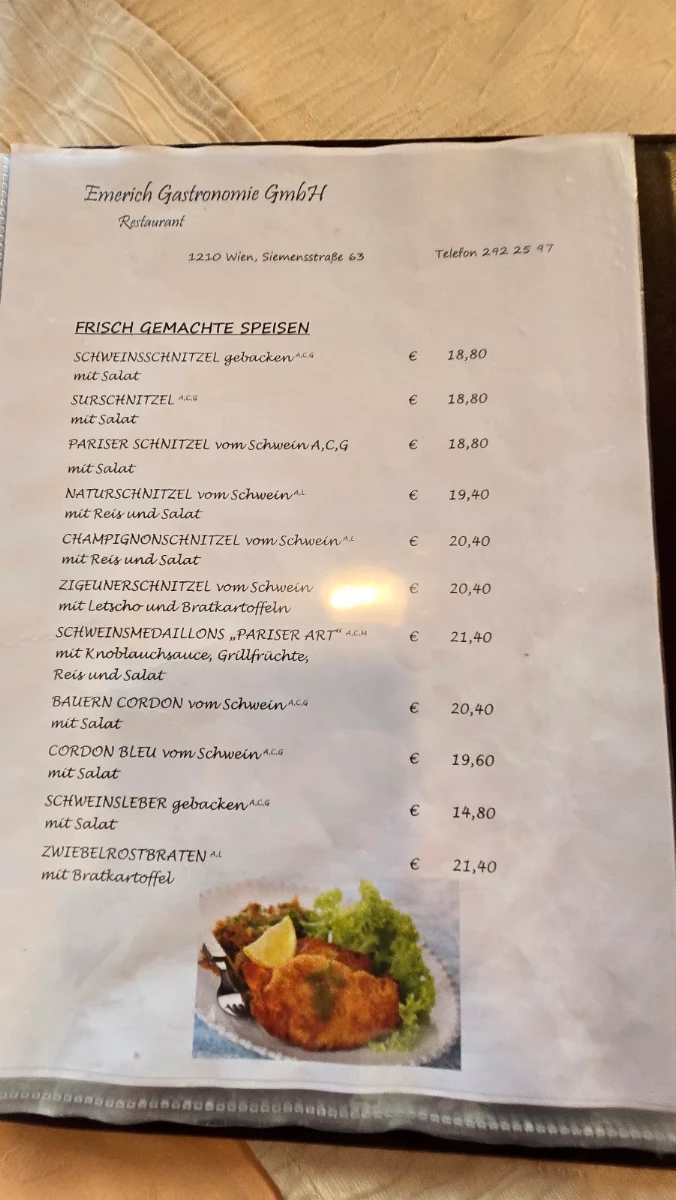 Speisekarte photo 9