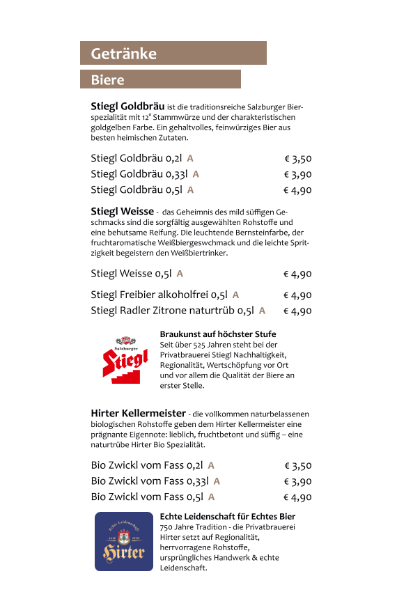 Speisekarte photo 3