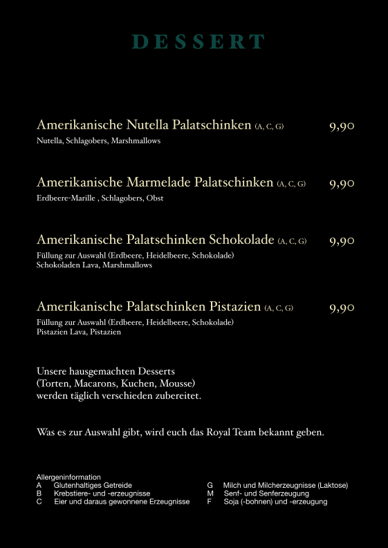 Speisekarte photo 1