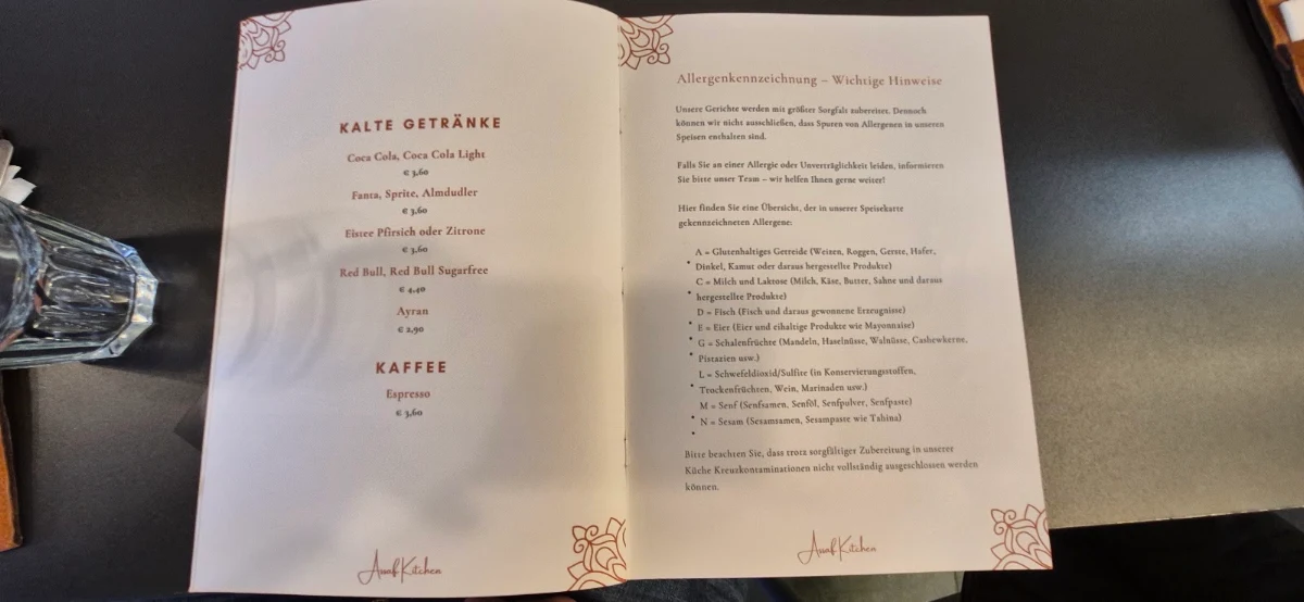 Speisekarte photo 1