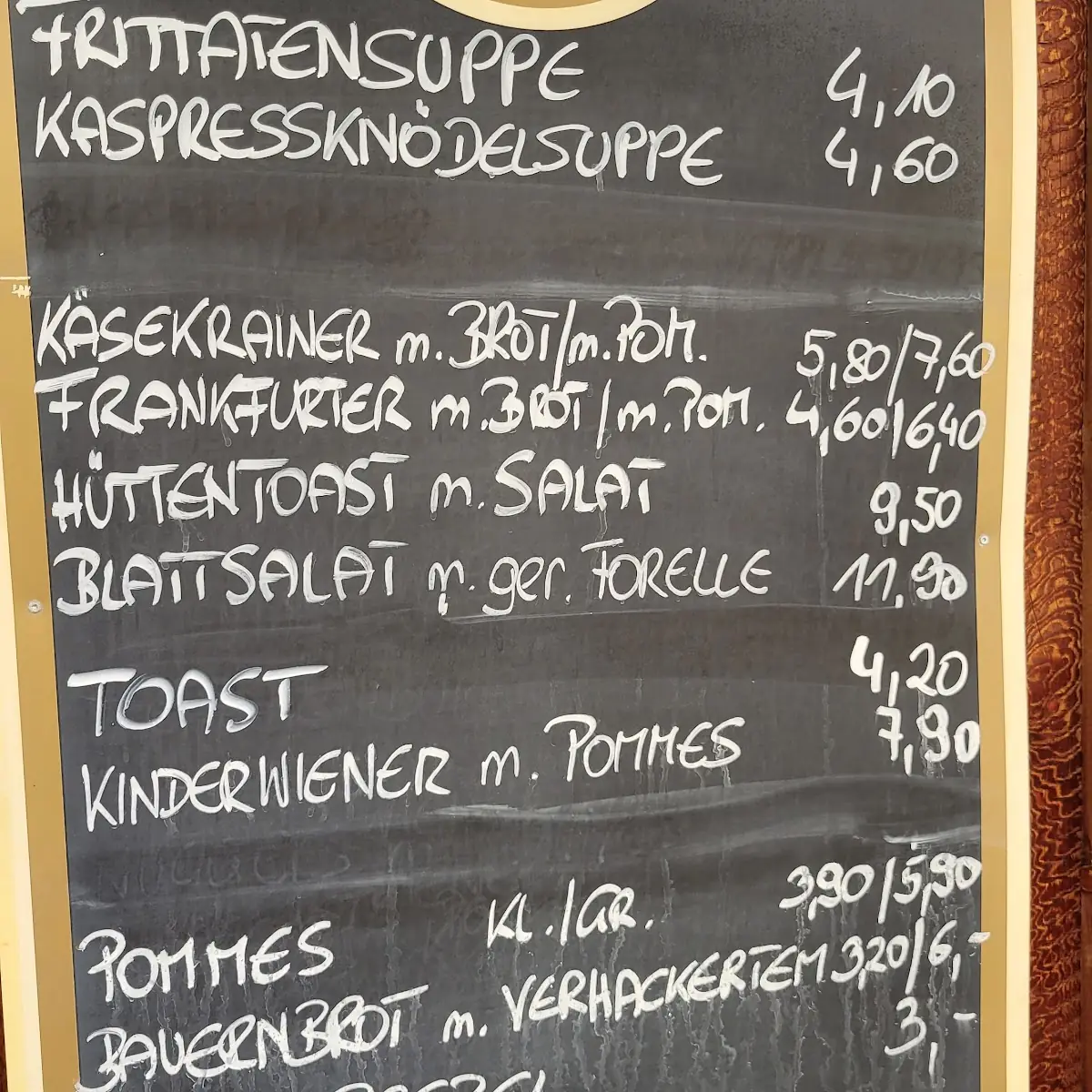 Speisekarte photo 2