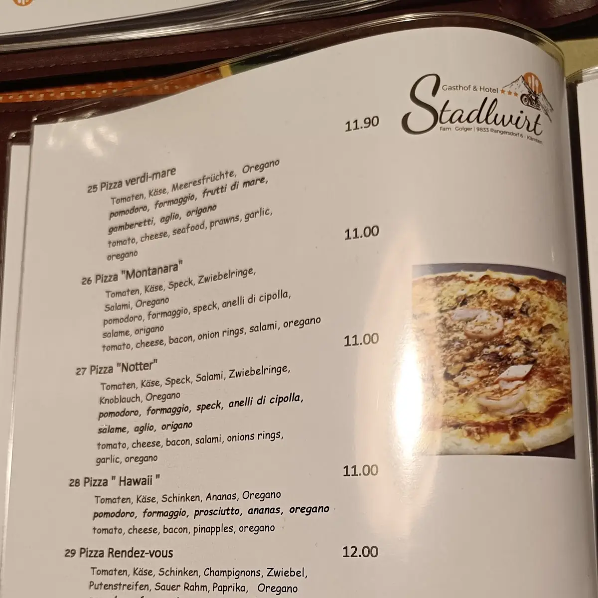 Speisekarte photo 6