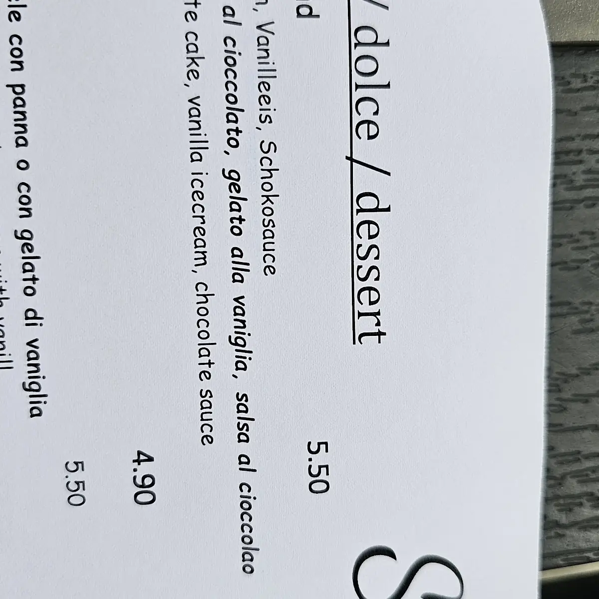 Speisekarte photo 8