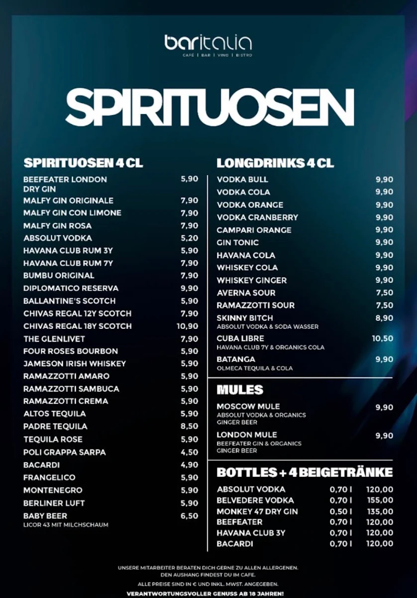 Speisekarte photo 2