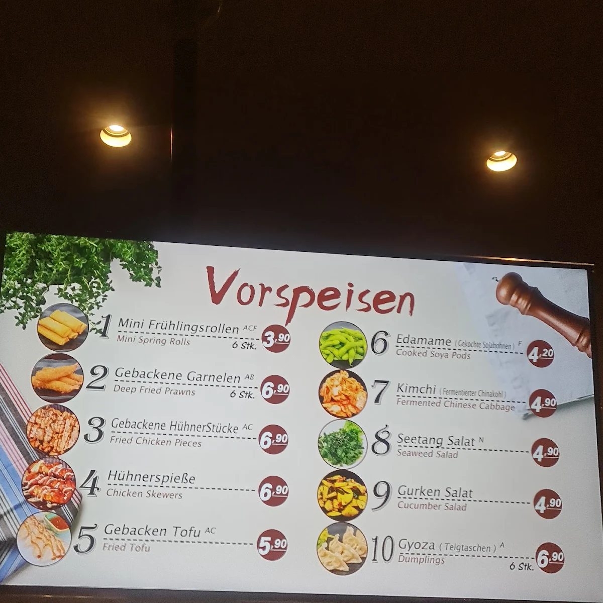 Speisekarte photo 6