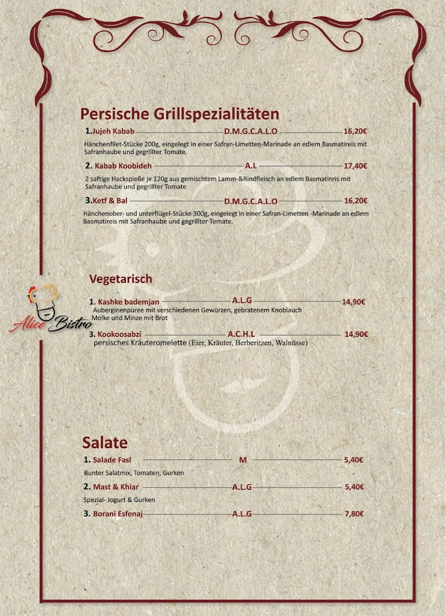 Speisekarte photo 5
