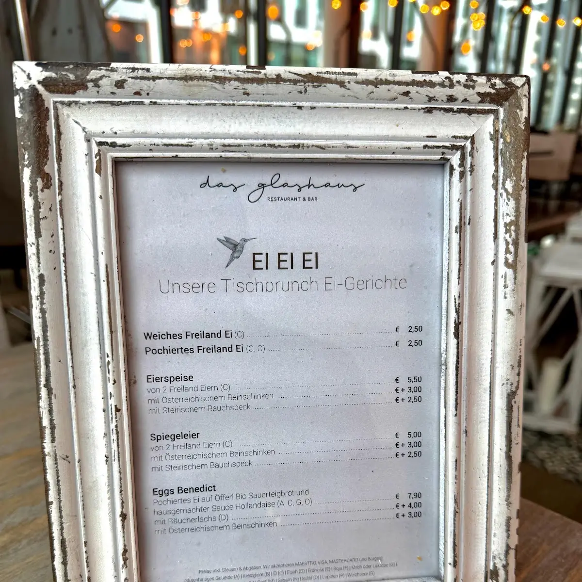 Speisekarte photo 2