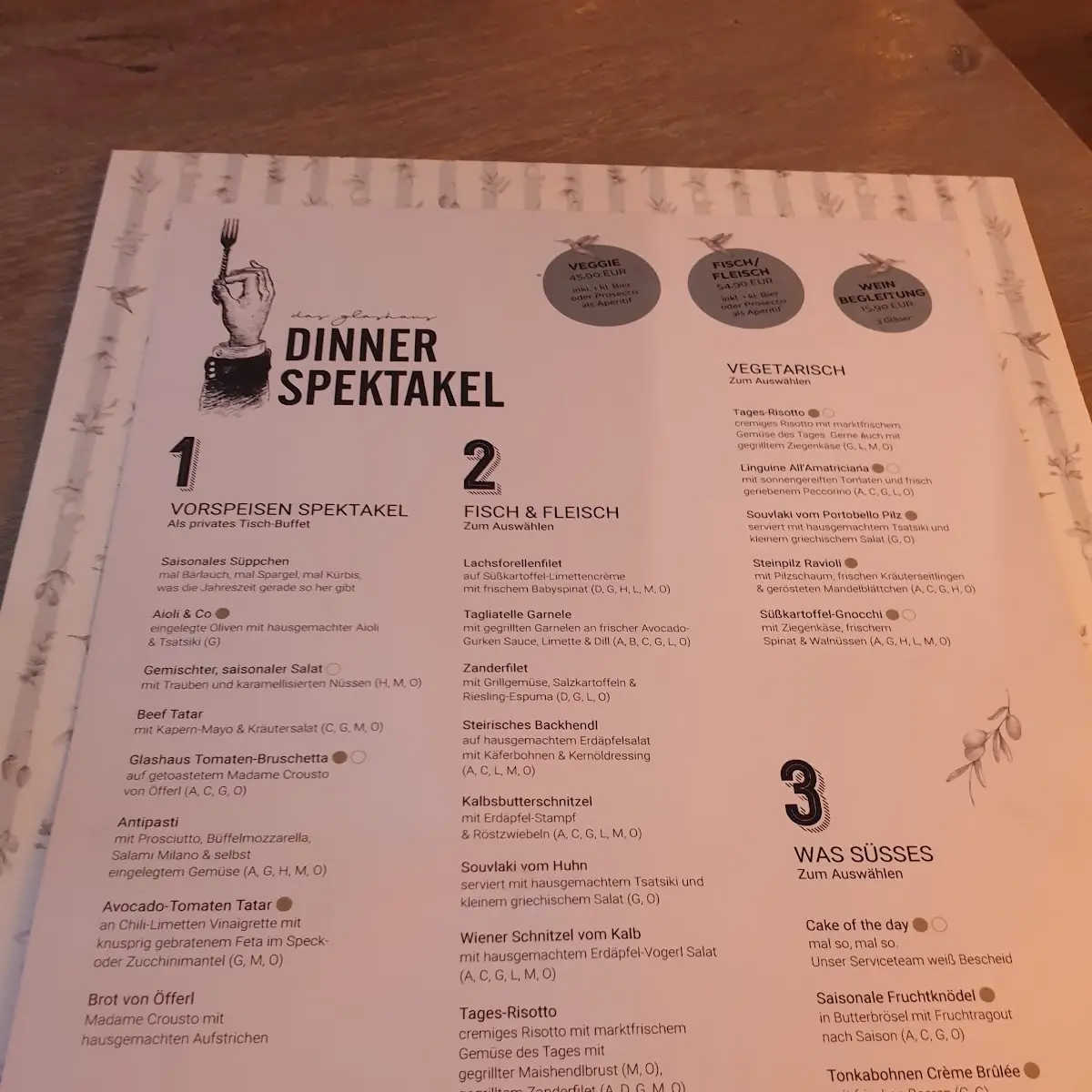 Speisekarte photo 5