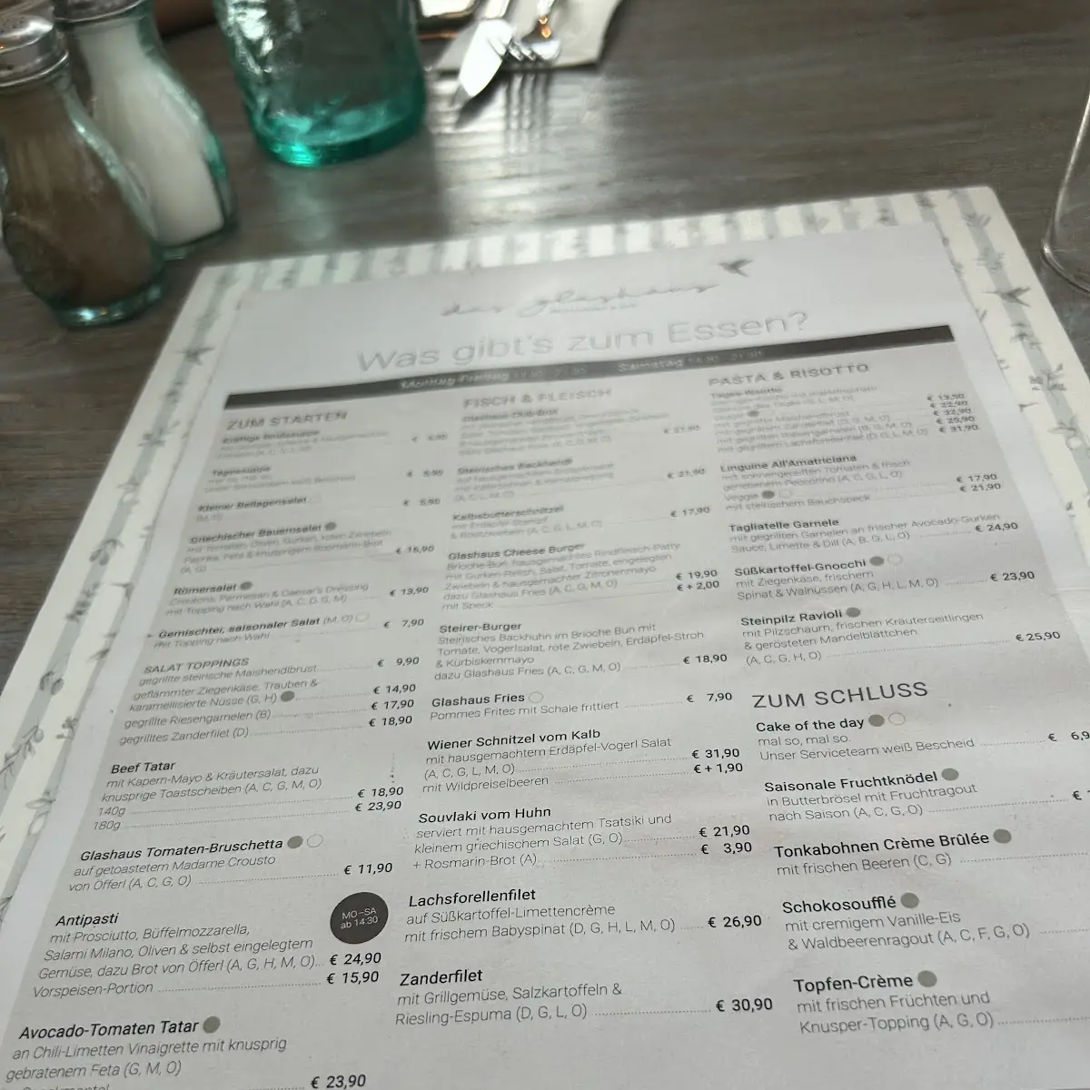 Speisekarte photo 6