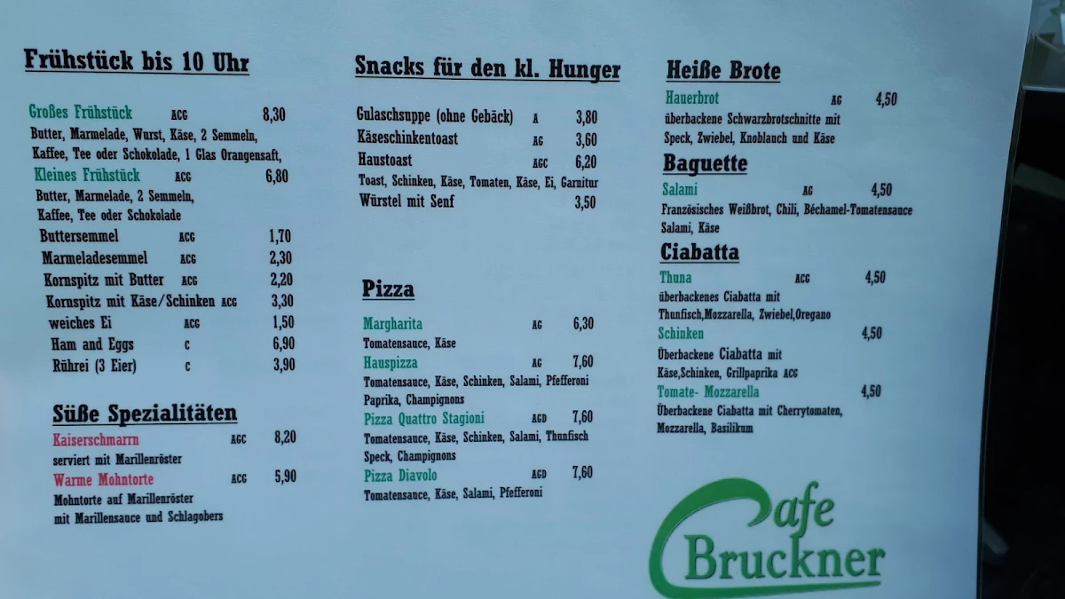 Speisekarte photo 3