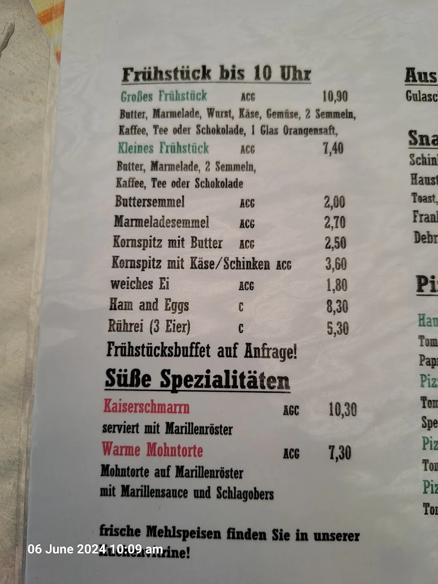 Speisekarte photo 4