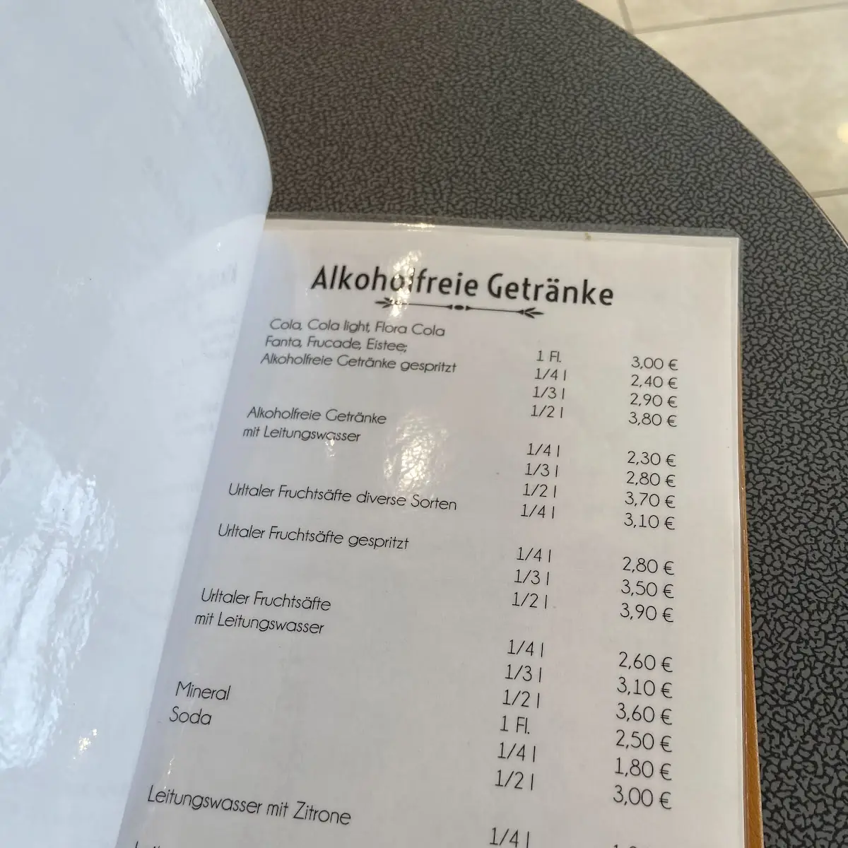 Speisekarte photo 2