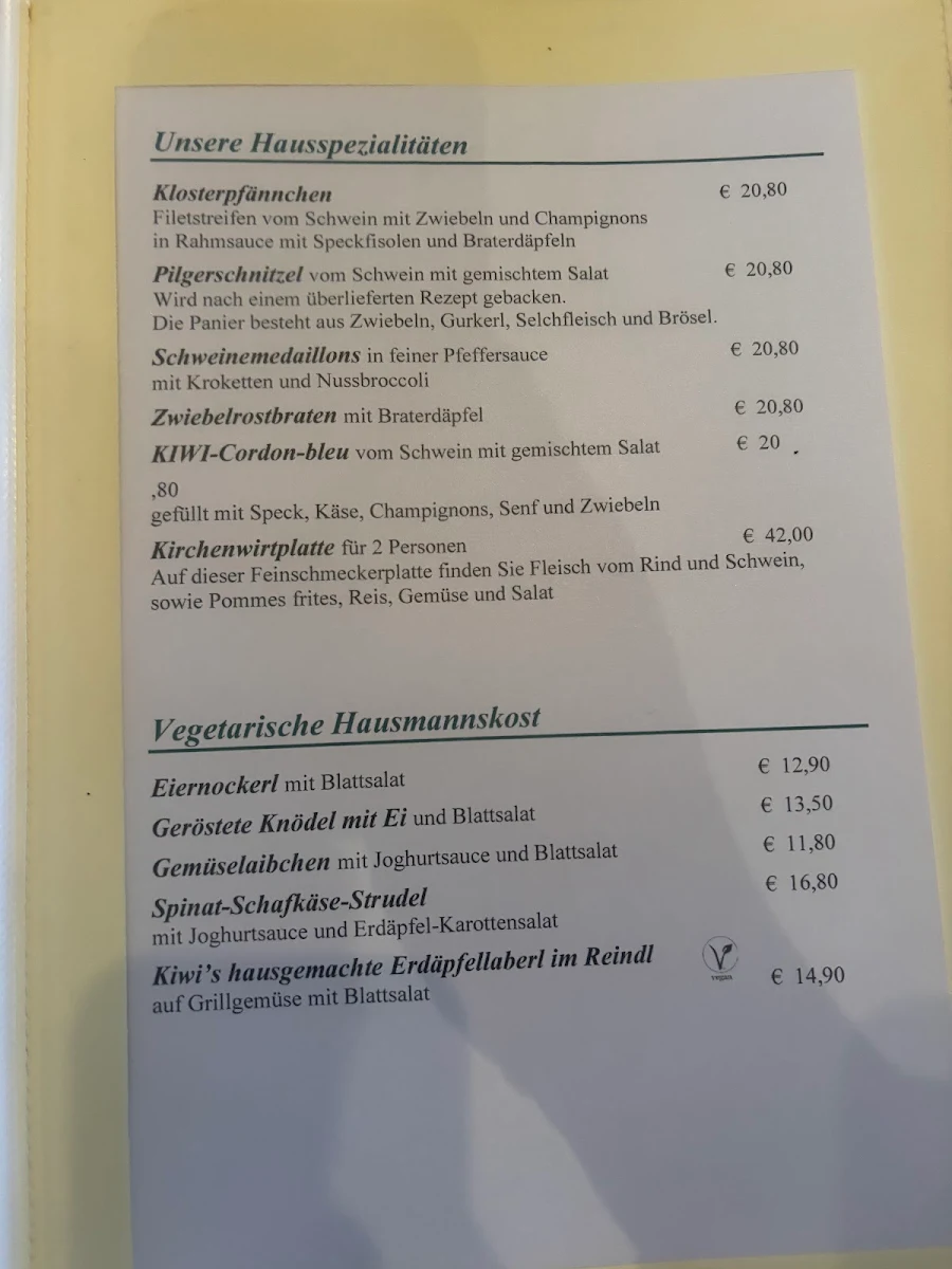 Speisekarte photo 1
