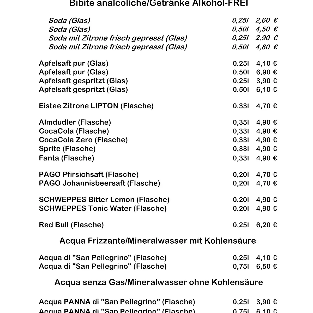 Speisekarte photo 10