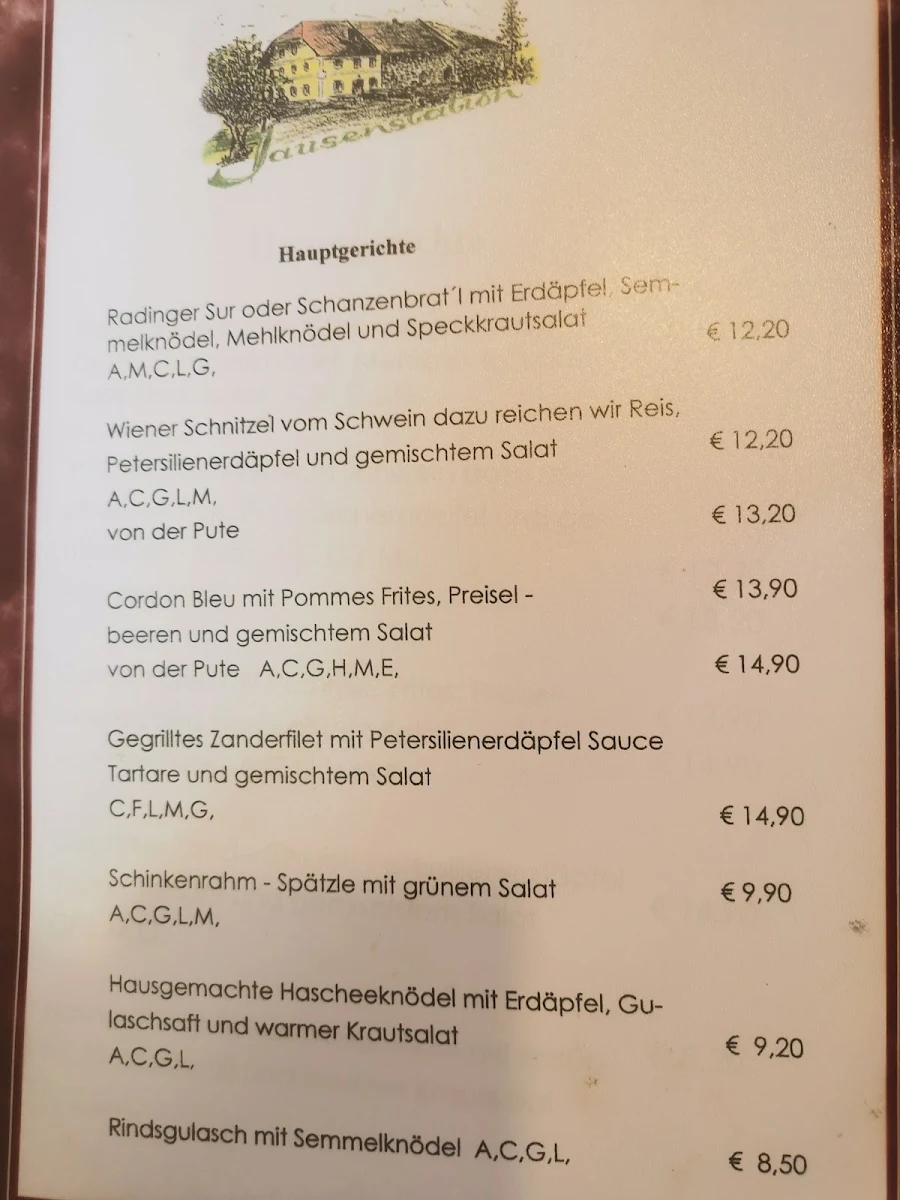 Speisekarte photo 2