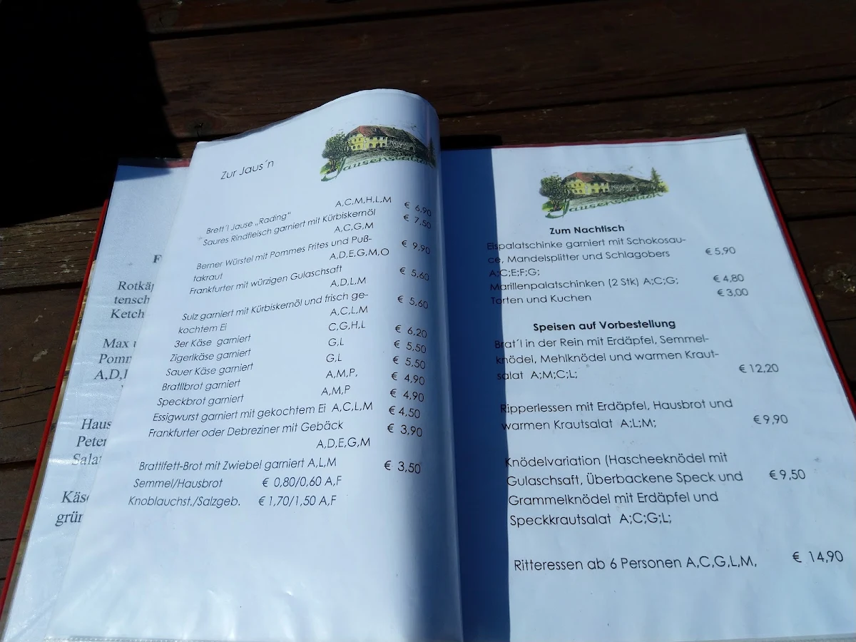 Speisekarte photo 4