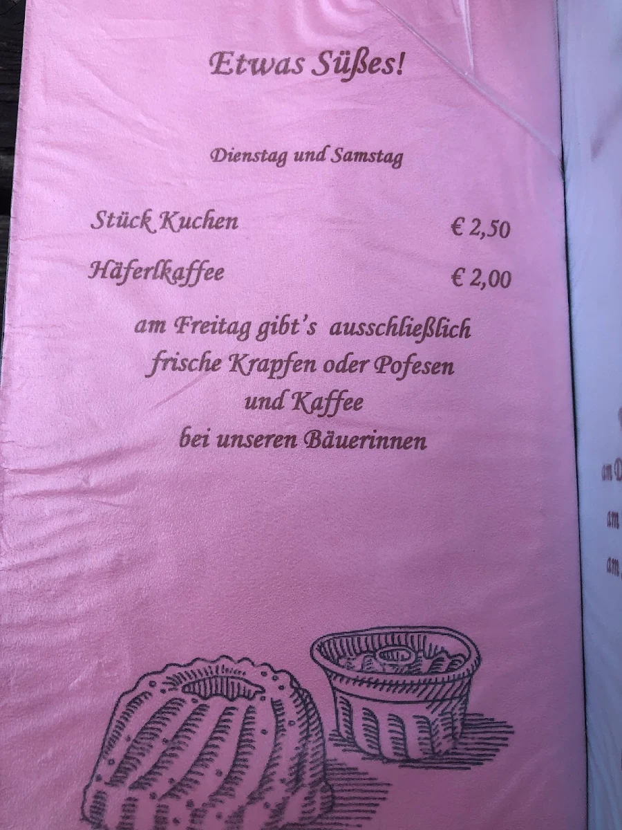 Speisekarte photo 5