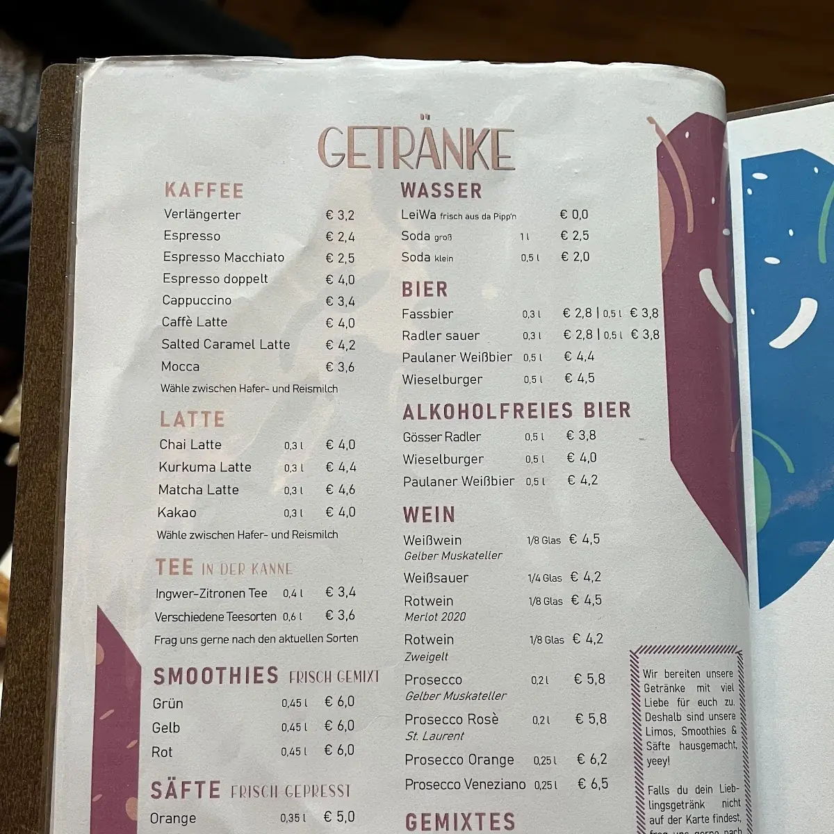 Speisekarte photo 4
