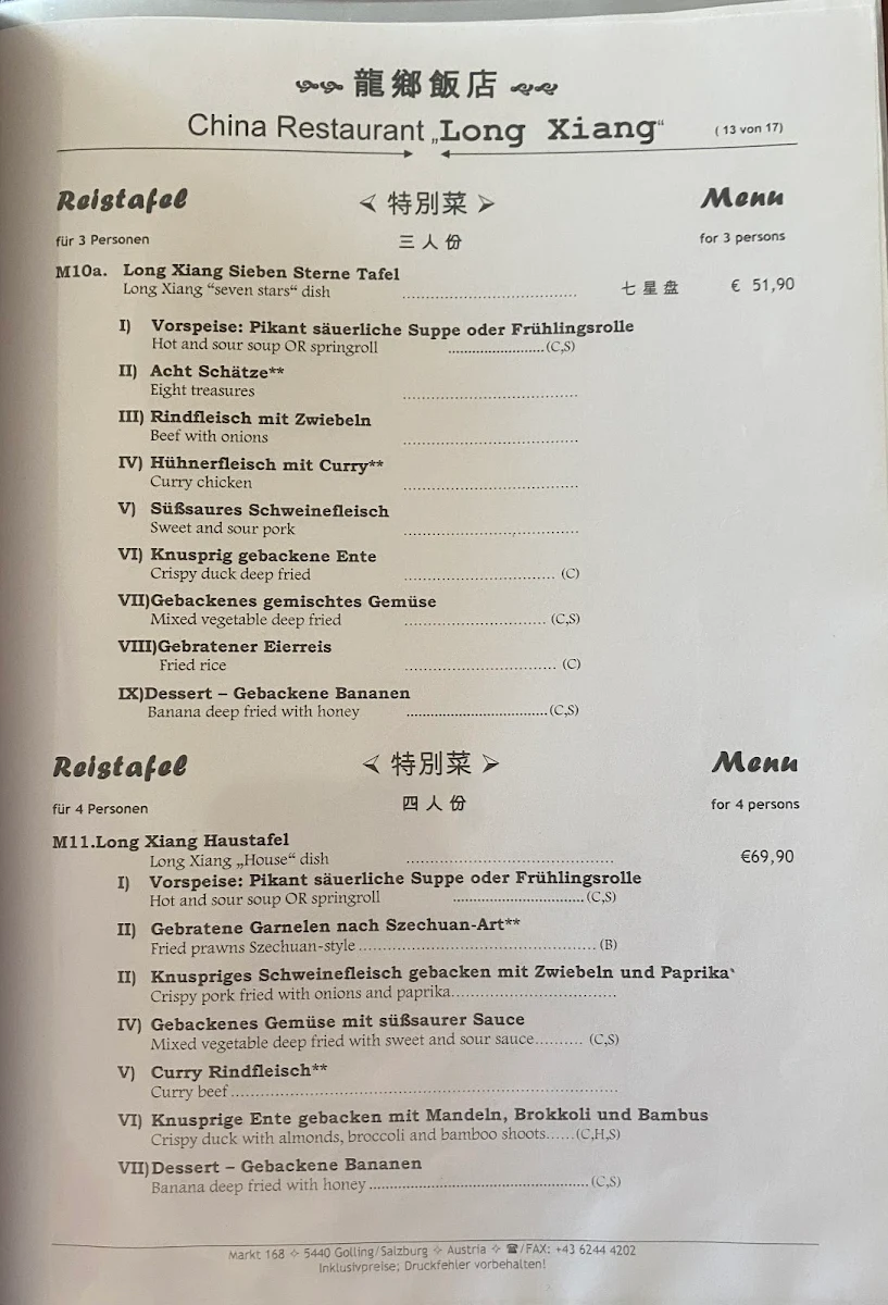 Speisekarte photo 3