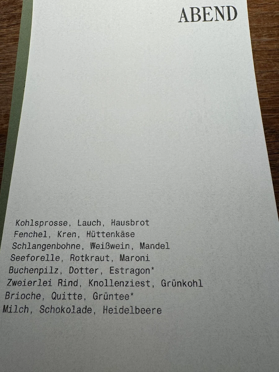 Speisekarte photo 6