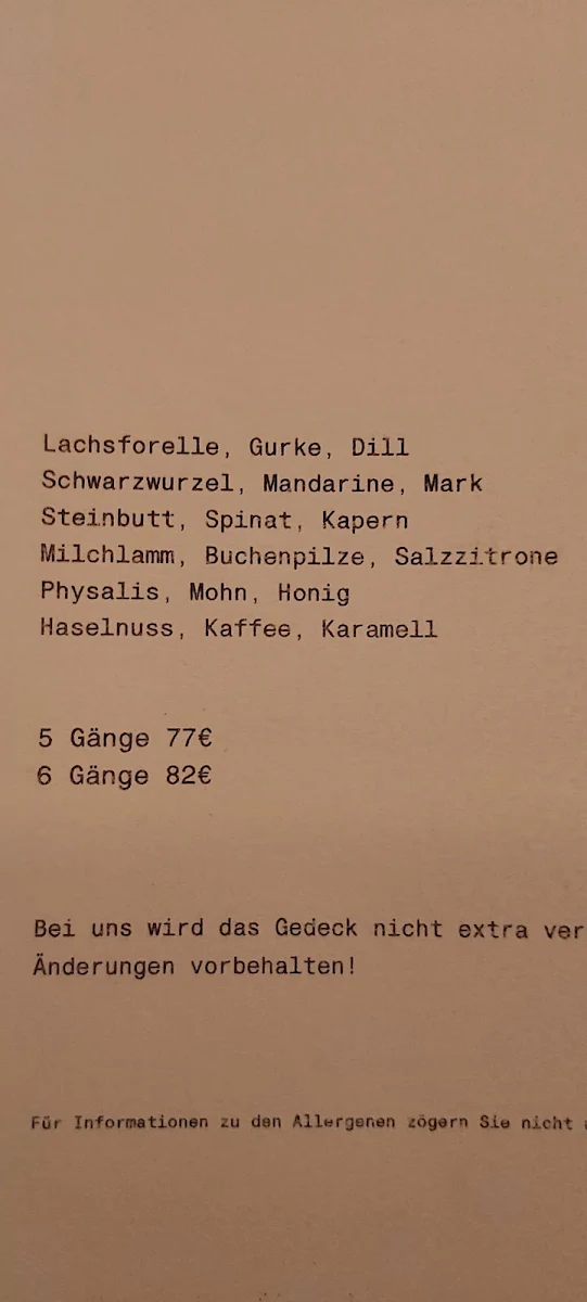 Speisekarte photo 7