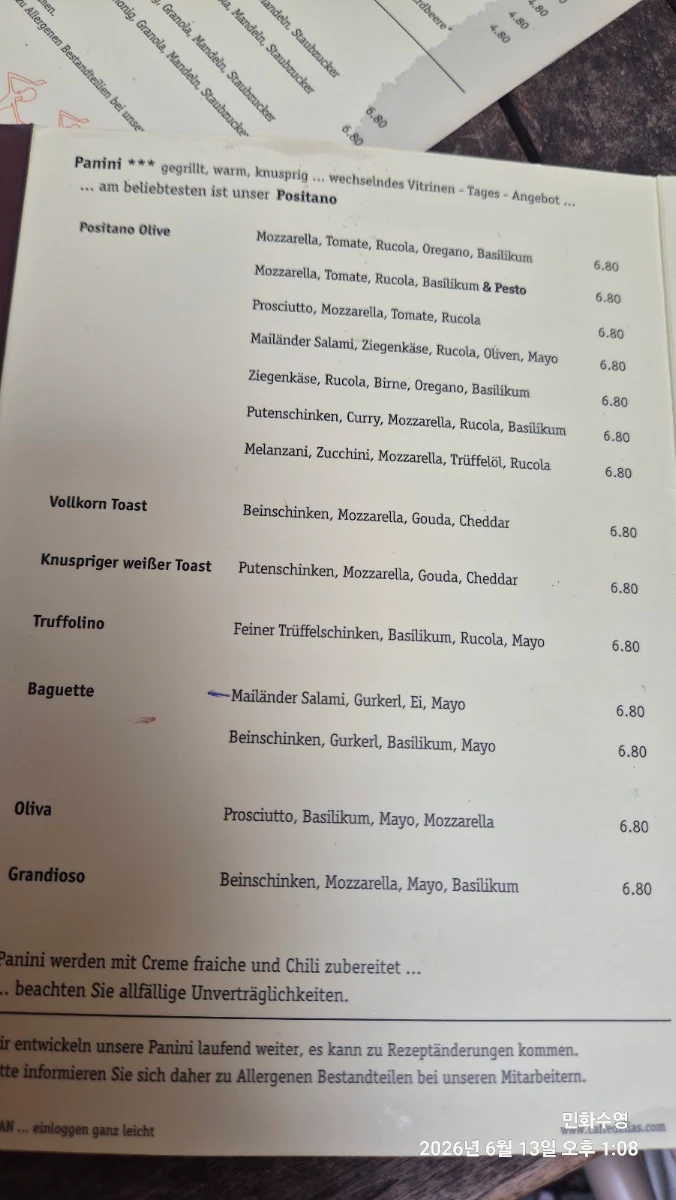 Speisekarte photo 10