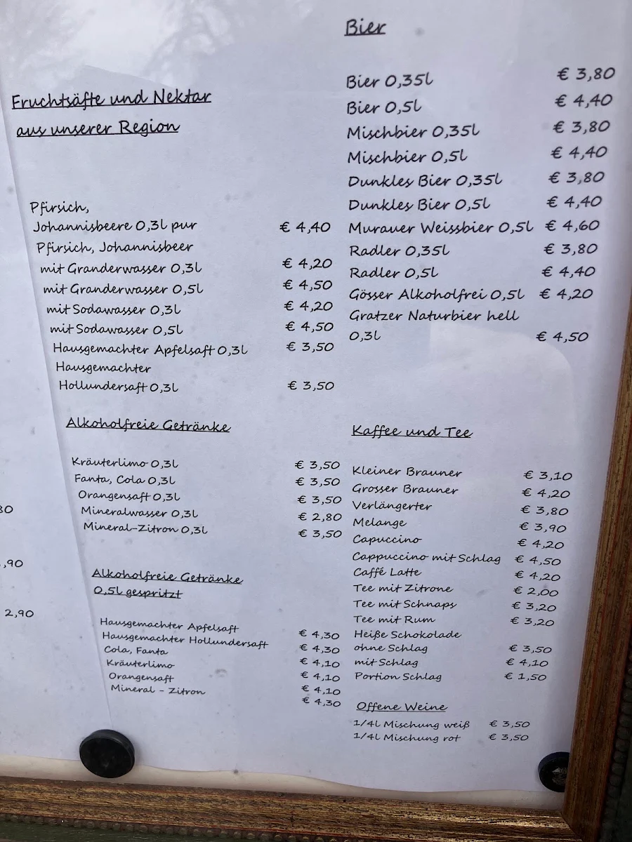 Speisekarte photo 1