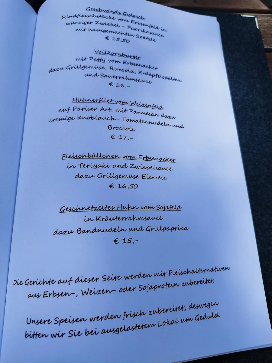 Speisekarte photo 3