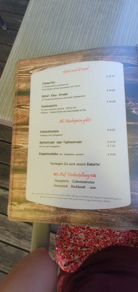 Speisekarte photo 6