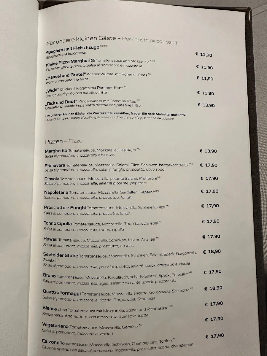 Speisekarte photo 1