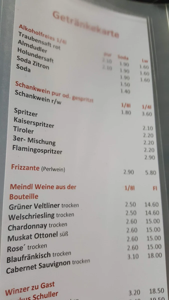 Speisekarte photo 3