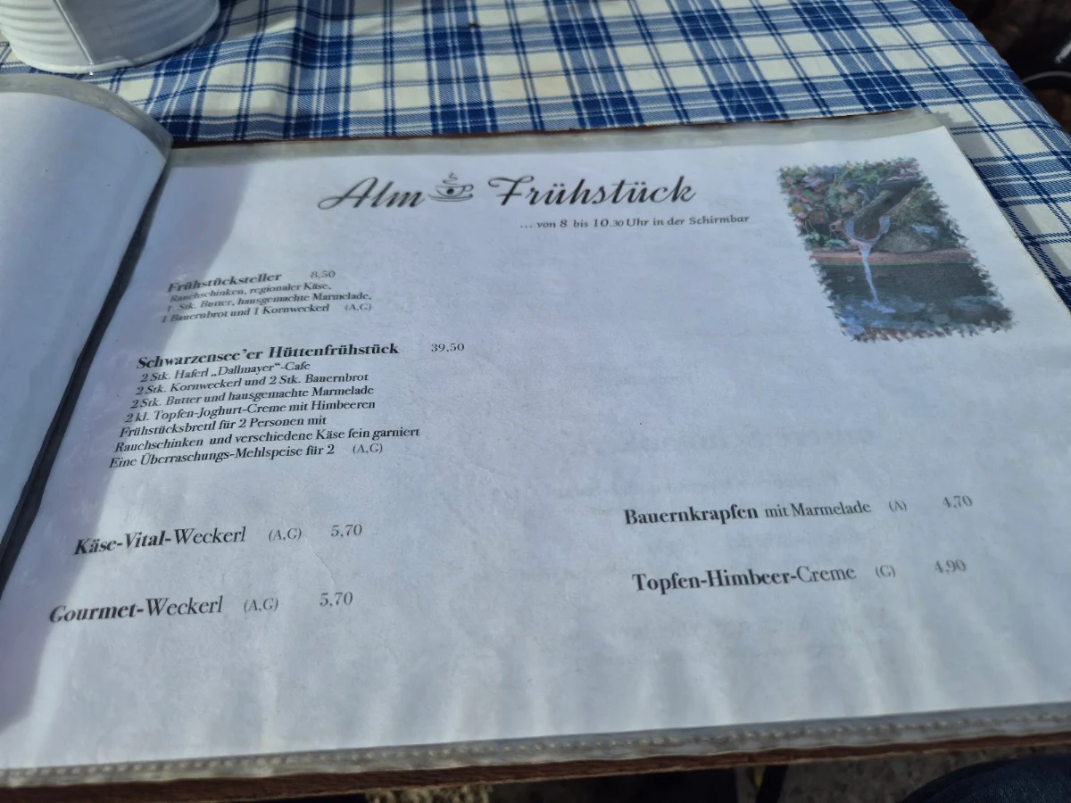 Speisekarte photo 2